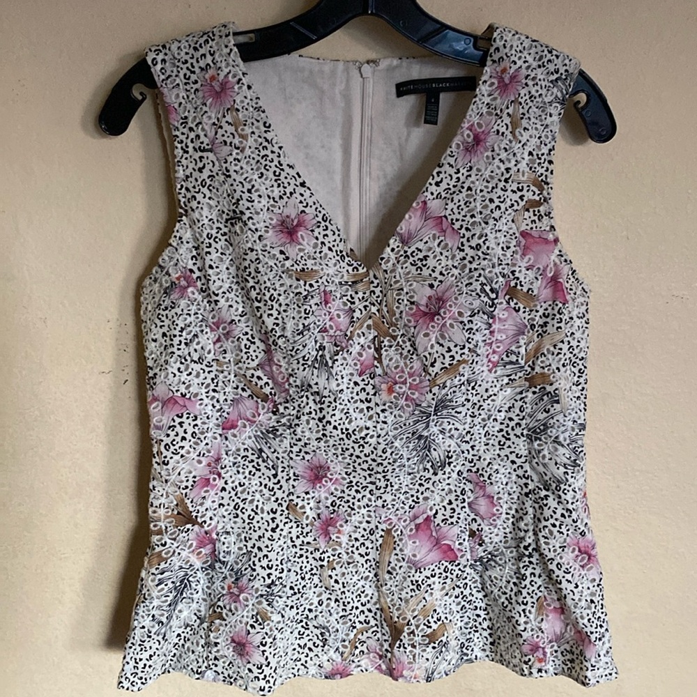 White House Black Market Sleeveless Top